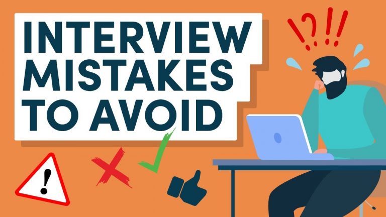 “The Three Biggest Interviews Mistakes”